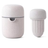 Rankinis vaisių sulčiaspaudis Citrusinių vaisių apelsinų sulčiaspaudė Dangtelio sukimas Spaudimas Neslystanti reameris citrinoms, laimams, greipfrutams Talpa Mašina 14x10cm smėlis