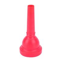 Plastic Trombone Mouthpiece Detachable Nozzle Alto Trombones Horn Mouthpiece Gift for Trombone Player Beginners raudona