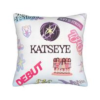 Katseye Kpop Music Pillow Case  Comfy Pillow Cover Kawaii Pillowcases For Sofa Car Home Decor 40x40cm