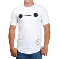 Mighty Fine Big Hero 6 Baymax Eyes T-Shirt S balta