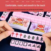 Brangdy Mini Acrylic Mahjong Set