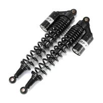 Motorcycle rear shock absorbers 440mm suspension pair universal RS2B