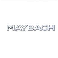 MAYBACH raidės lipdukai ant automobilio Mercedes Benz MAYBACH S400L S580 GLS600 modifikavimui galinės bagažinės didelis logotipas szm mažas dydis automobilio aksesuarai small 96x10mm