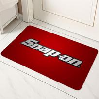Snap-on TOOL TIPS Logo Carpet Mat Anti-Slip Backing Rug for Garage Auto Shop Home Decoration Tool Theme Oil Resistant Door Mat 50X80cm