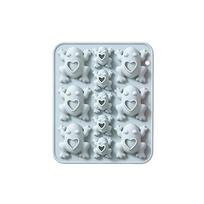 Silicone Frog Mold for DIY Chocolate Candy Making Reusable Bakeware for Cake Party Birthday Decor mėlyna