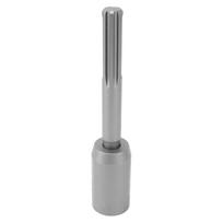 T Post Driver 5 Pits Shank Steel Fence Post Driver Hand Post Pounder Hammer Drill Attachment 20cm Length Type 1