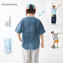 Boys' Casual Short Sleeve T-Shirt 175 pilka