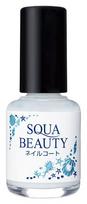 SQUA Beauty Nail Coat Nail Treatment Coat No Nail Polish Remover Needed Quick Drying Pearl Coral SQUA Nail Polish 10mL Made in Japan Official Z112003