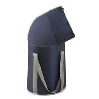 PIENSE 72cm Foot for Cold Feet Knee-Length Bath, Foldable, Insulated, Portable, (Navy)