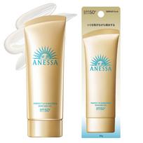 ANESSA Perfect UV Skincare Gel NA 90g Sunscreen for Face and Makeup Waterproof SPF50+ PA++++ Body, Base,