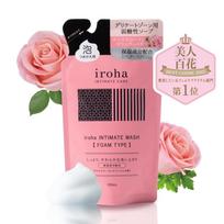 Best Cosmetics Hall of Fame iroha Iroha Delicate Zone Foaming Damask Rose and Geranium Refill 135ml [@cosme Series] Soap, Type, Scent,