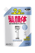 Biore ONE Body Fruity Soap Large Refill Day Gift Men's All-in-One Wash, Scent, 750ml, Father's