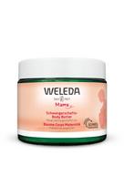 WELEDA Body Butter 150mL Moisturizing Cream for Abdominal Area and Postpartum Skin Soft Floral Naturally Derived Organic [Official] Mother's Care,