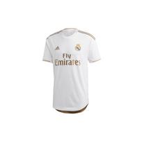 adidas real Madrid 19-20 Season Player Edition Home Alphabet Logo Stripe Sports Soccer/Football Short Sleeve White Men's DW4436 XL