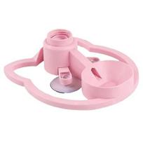 Automatic Cat Water Dispenser, Pet Water Feeder Stand Fits Most Plastic Water Bottles, Cat Drinking Station for Indoor Cats Puppy Bottle Not Included rožinė
