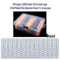 Noran 1/4W Metal Film Resistor Assortment Kit