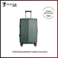 PLOVER 20-inch ABS Zipper Carry-on Suitcase