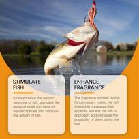 Fish Attractant for Grass Carp Fishing Bait Long Lasting Aroma Effective Scent High Catch Rate Suitable for Portable Reservoirs one size