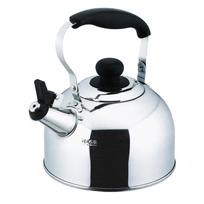 Pearl Metal Whistling Stainless Induction Compatible AZ-7146 2.4L Kettle, Steel,
