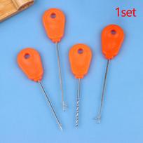 4/8Pcs Carp Fishing Bait Needle With Storage Box Professional Bait Threading Tools Carp Angling Fishing Accessories 1 set