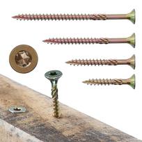 Self Tapping Galvanized Hardware Binding Metal for Fence T25 Screws Woodworking Supplies Screws Fastener 4.5x35mm