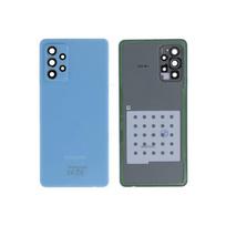 Pièce détachée - SAMSUNG - Galaxy A72 (A725F/A726B) - Cache batterie / vitre arrière - Bleu - Originale mėlyna