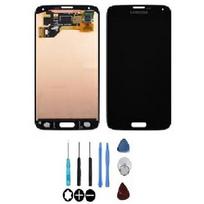 Écran LCD et vitre tactile - SAMSUNG - Galaxy S5 (G900F) - Noir - Assemblés sur châssis - Original juoda