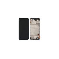 Écran LCD et vitre tactile - SAMSUNG - Galaxy M31s (M317) - Noir - Avec châssis - Original (GH81-13736A/GH81-23774A/GH81-24114A) juoda