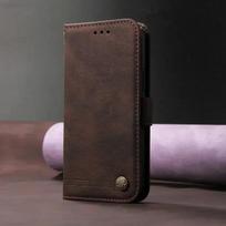 Atverčiamas dėklas Odinė piniginė Funda skirtas Xiaomi 17T Pro 5G 2026 Knygos tipo dangtelis 360 Apsaugantis telefono laikiklis Korpusas Xiaomi 17 T T17 Xiaomi17T Case & Strap&Xiaomi 17T ruda