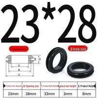 Flame Retardant Silicone Rubber Cable Grommet O-Ring Smooth