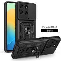 For Motorola Moto G56 5G MotoG56 Magnetic Holder Ring Back Cover For Moto G56 5G Case Slide Camera Protect Phone Cases For Moto G56 5G juoda