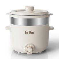 Bear 2.5L Multifunction Electric Cooking Pot with Steamer CN plug (adapter included)