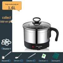 Compact Stainless Steel Multi-function Electric Cooker for Dorms and Students Default