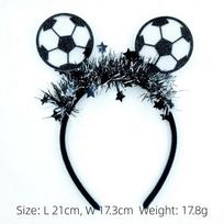 2026 Football Event National Team Flag Headband, Soccer Fan Cheering Hair Hoop Headwear For Cheerleading Fan Hair Hoop