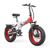 ZAZAWORK CF1000 Folding Electric Bike, 48V 20Ah Removable Battery,Full Suspension balta