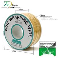 ZIGUAN 30AWG OK Laidas Vienagyslis Varis PCB Šuoliams, 250m geltona