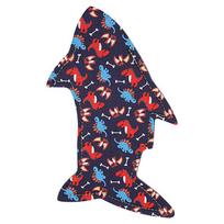 Colorful Reusable Alien Shark Popsicle Holder Sleeve