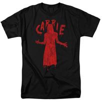 26 Carrie Silhouette T Shirt Licensed Horror Movie Retro Classic Scary Tee Black Unisex T-Shirt S įvairiaspalvis