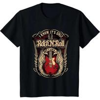 I Know It's Only Rock and Roll T-Shirt Print Tops Women Summer Fashion Casual Tops Clothing Tee Graphic Ropa Mujer S juoda