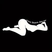 Face Down Ass Up Car Sticker For Laptop, Bottle, Truck, Phone, Motorcycle, Window, Wall, Cup Decals