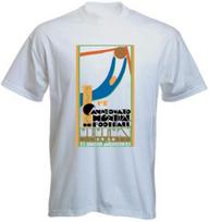 Football World Cup Poster T Shirt Uruguay 1930 Montevideo South America GT004 L