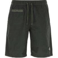 Stone Island Logo Print Casual Shorts Men shorts Green 8015B0443-V0059 XXL
