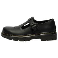 Dr. Martens Casual Leather Versatile Comfortable Thick Sole Mary Jane Shoes Women Shoes Black 42899001 38