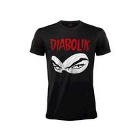 Diabolik Originalus Kaukės Oficialus Marškinėliai Džersio Marškinėliai Juoda- S