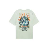 Li-Ning BadFive King Joker Graphic Loose Fit T-shirt 'Light Green' Men's AHSS423-2 L
