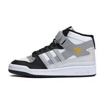 (GS) adidas originals Forum Mid 'White Black Silver' Kids' GY7062 EU 35⅔