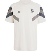 adidas Real Madrid Originals T-shirt Asia Sizing 'Dark Grey Mauve' Men's IM7467 M