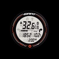 Didelis išmanusis GPS dviračio kompiuteris su navigacija (CN versija) oranžinė