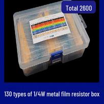 3W Gold Film Resistor Assortment Kit