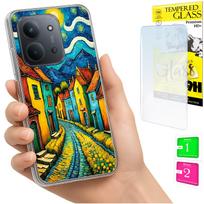 Etui Do Xiaomi Redmi 15C 5G 173Mm / Poco C85 Case Plecki Art + Szkło 9H